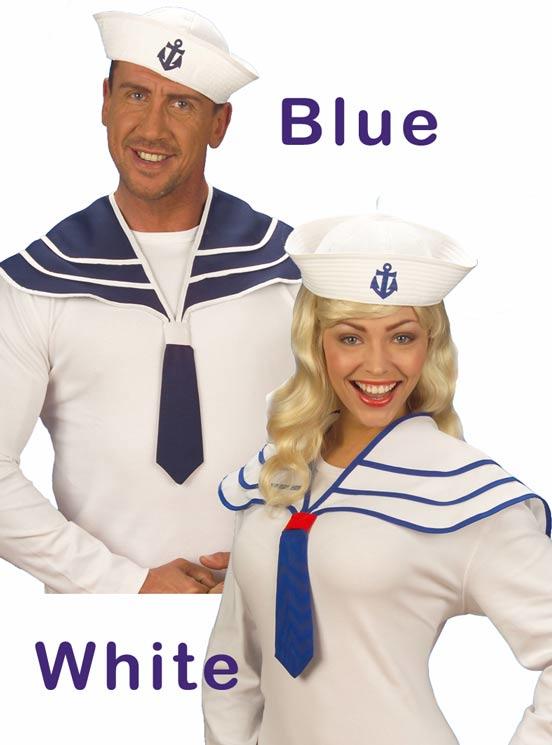 Instant Sailor Fancy Dress Costume Set by Widmann 5469M available here at Karnival Costumes online party shop