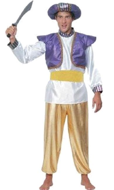 Adult Ali Baba Pantomime Genie Costume by Pams G10014 from Karnival Costumes