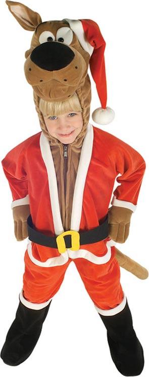 Scooby Doo Santa Kid's Fancy Dress Costume