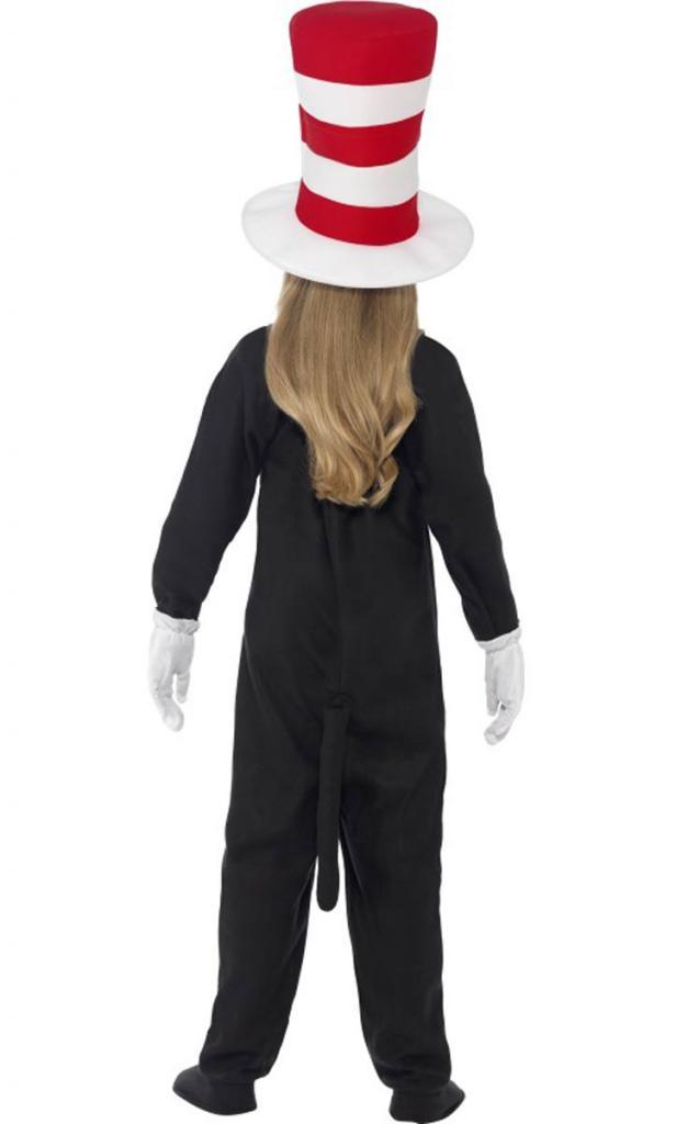 Girl's Cat In The Hat Costume 27538 by Smiffys available from Karnival Costumes online party shop