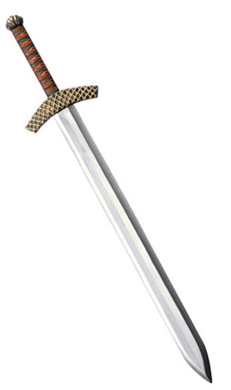 86cm Crusader Sword - costume / fantasy weapon by Widmann 8624G available here at Karnival Costumes online party shop