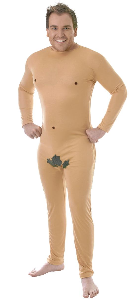 Naked Man Costume - Adam and Eve Costumes - Adult Fancy Dress by Bristol Novelties AC265 available here at Karnival Costumes online party shop