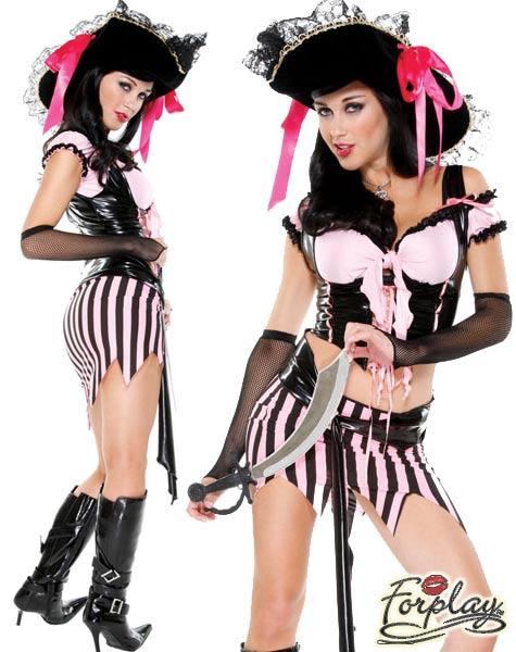 Pretty in Pink Pirate Costume - Forplay Costumes and Clubwear