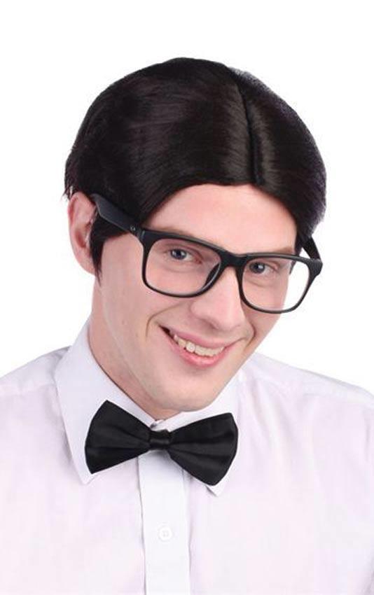 Classic Nerd Costume Wig - Geeky Office Worker