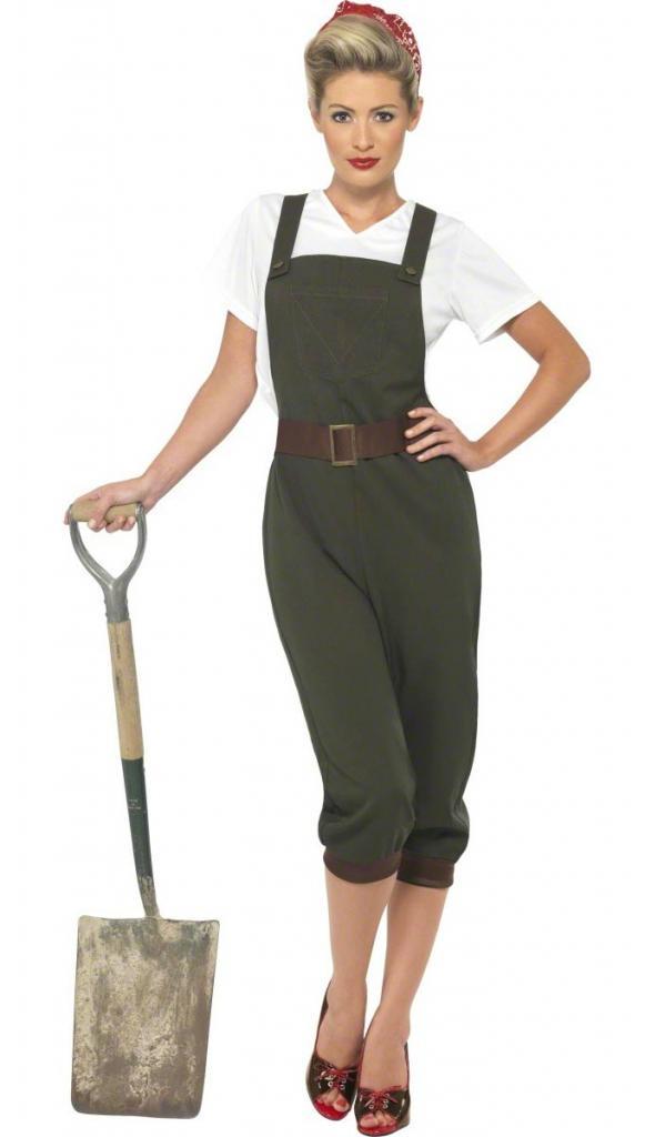 WWII Land Girl Costume - 1940s Costumes for Ladies