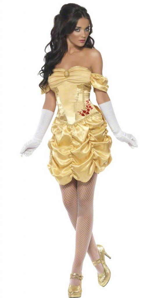 Fever Golden Princess Costume Gold Adult