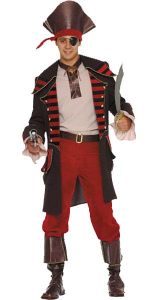 Pirate Man Buccaneer Adult Fancy Dress Costume 7822