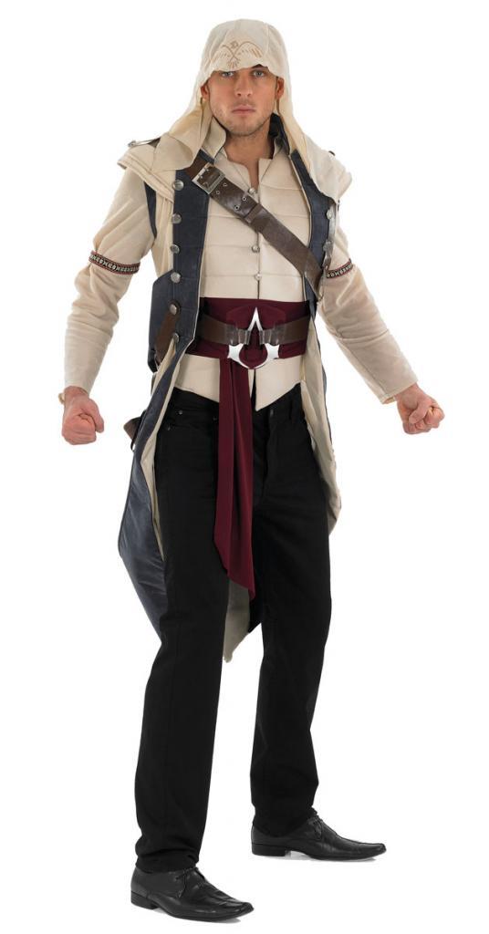 Assassins Creed Colonial Assassin Fancy Dress Costume for Adults from a collection of video game outfits at Karnival Costumes