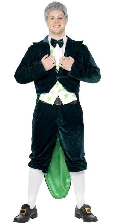 Deluxe Leprechaun Fancy Dress Costume by Smiffys 32426 from a huge collection of St Patricks Day Fancy Dress at Karnival Costumes online party shop