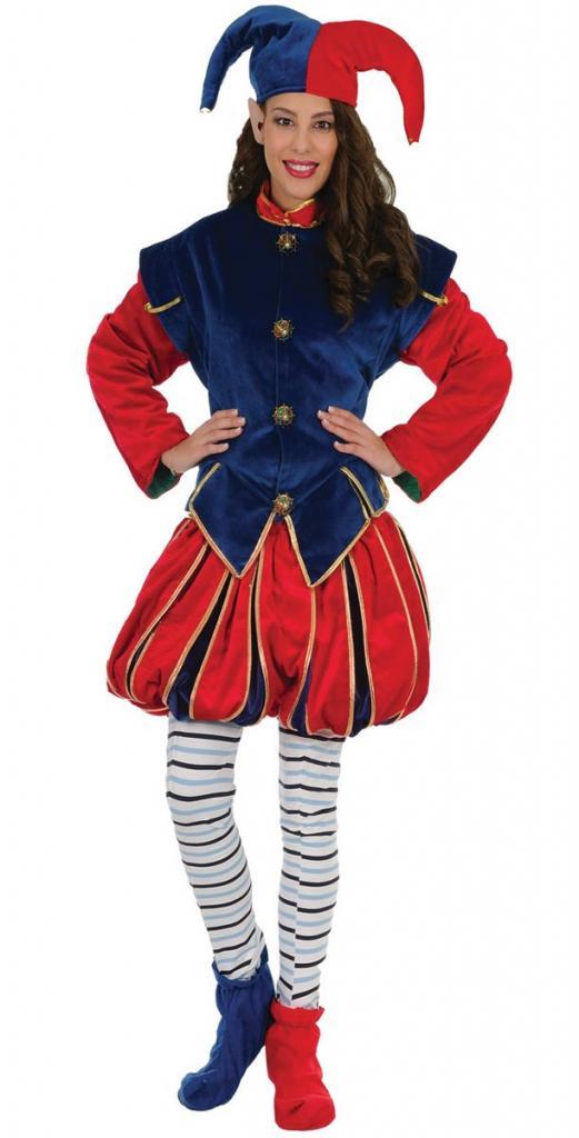 Super Deluxe Christmas Elf Costume in Dark Blue from a huge collection of fancy dress for elves at Karnival Costumes www.karnival-house.co.uk
