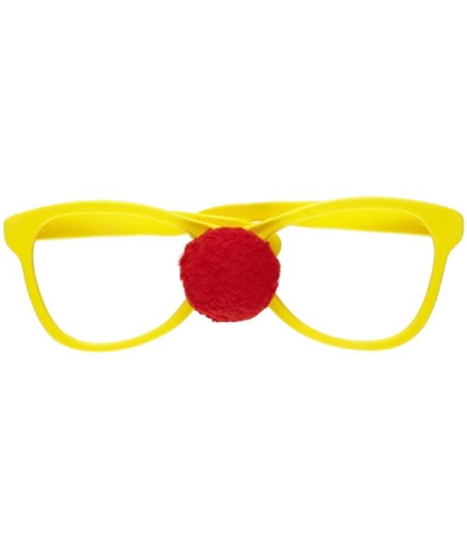 Jumbo Glasses with Clown's Nose from Karnival Costumes your fancy dress costume specialists