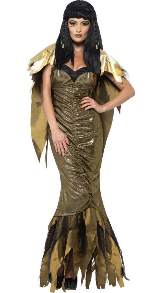 Dark Cleopatra Adult Fancy Dress Costume from Halloween at Karnival Costumes