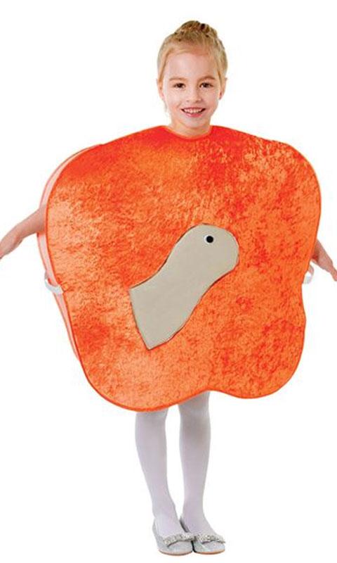 Giant Peach Fancy Dress Costume for Children CC467 from Karnival Costumes