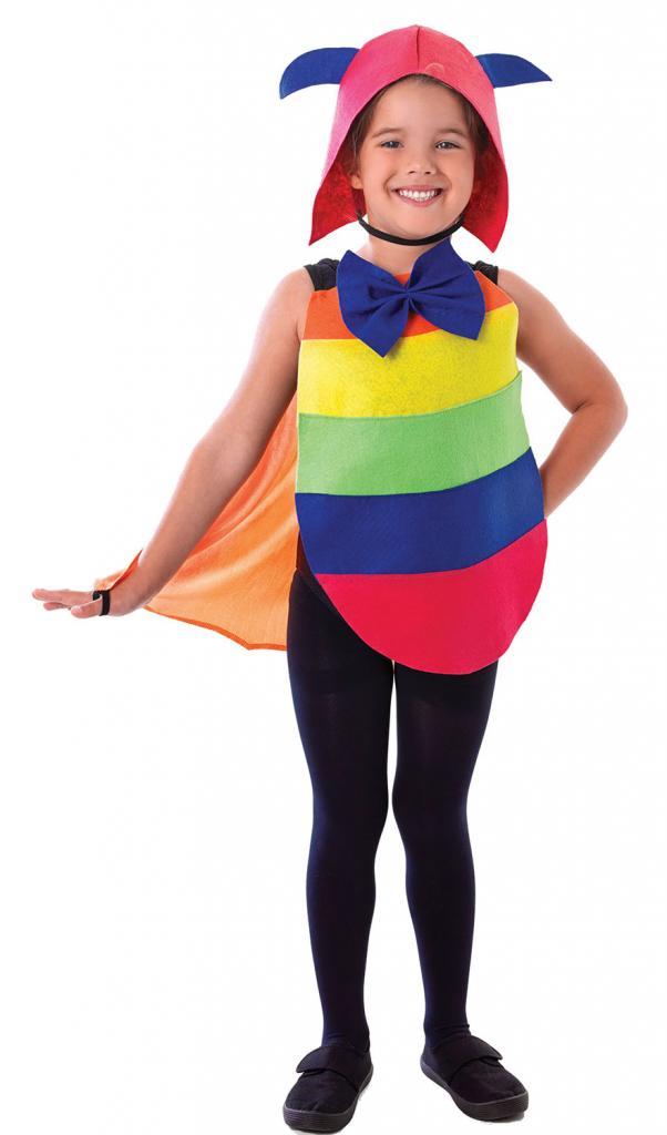 Instant Caterpillar Costume for Children by Bristol Novelties DS172 available here at Karnival Costumes online party shop