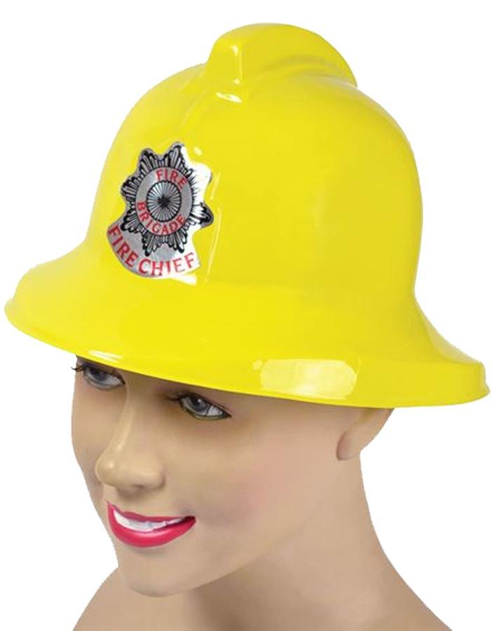 Fireman's Plastic Helmet by B Novs BH079 from a collection of Firemen's costume accessories