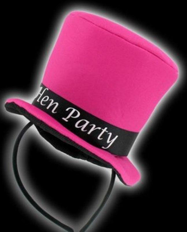 Hen Party Mini Top Hat from Karnival Costumes