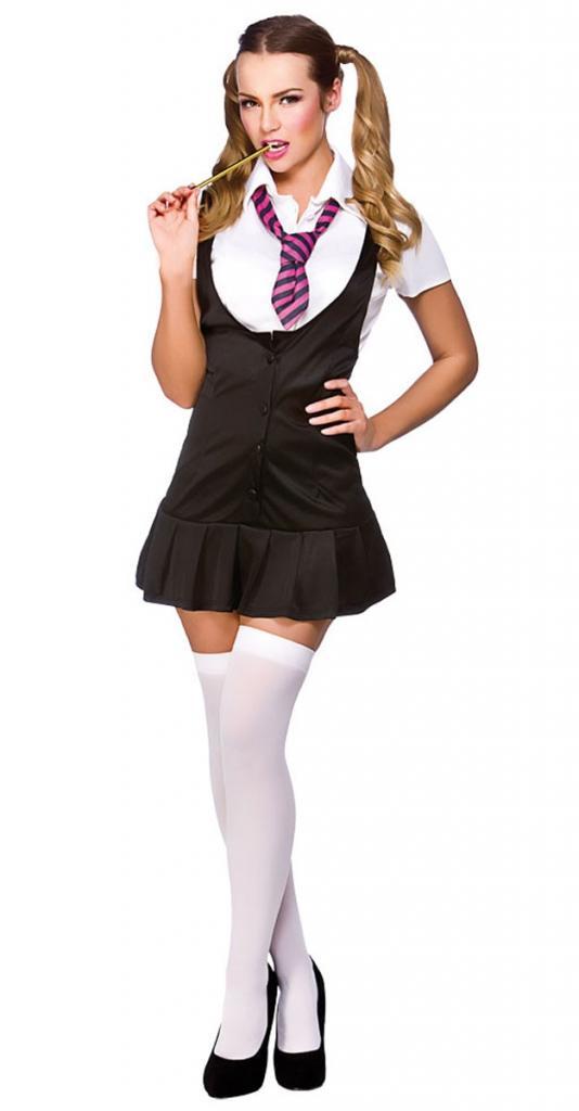 Naughty School Girl Costume by Wicked SF0132 available here at Karnival Costumes online party shop