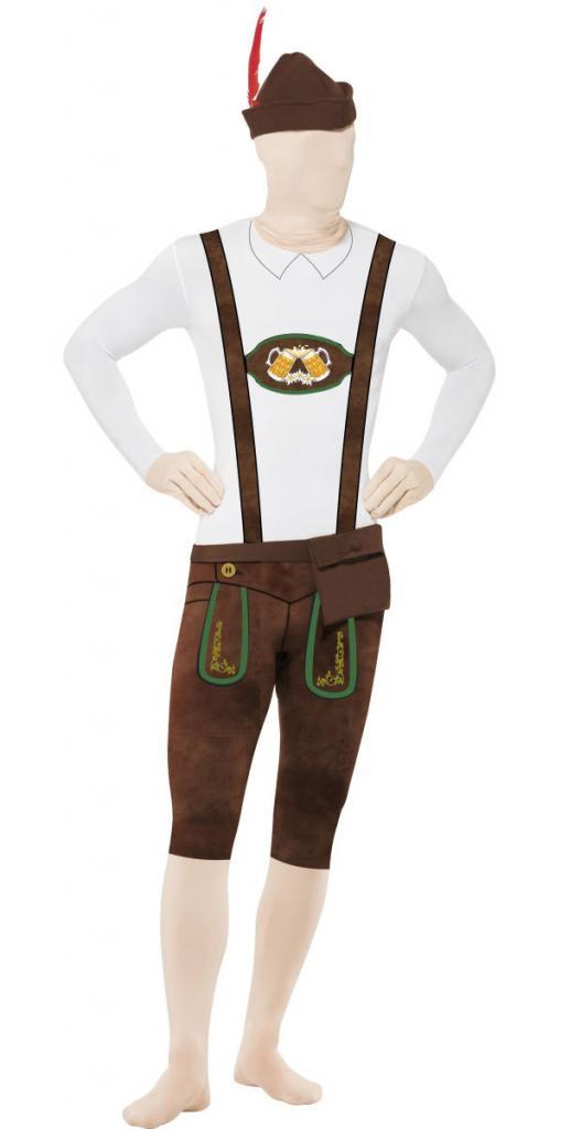 Bavarian Second Skin Bodysuit Costume by Smiffy 43924 from Karnival Costumes