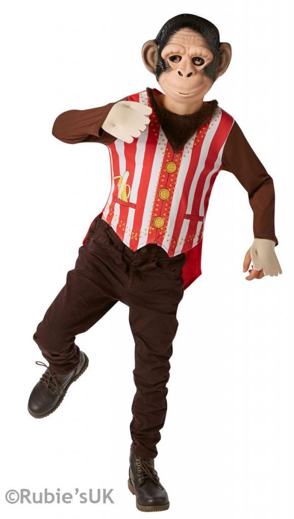 Mr Monkey Fancy Dress Costume for Children by Rubies 620736 and available from a large collection of animal fancy dress at Karnival Costumes
