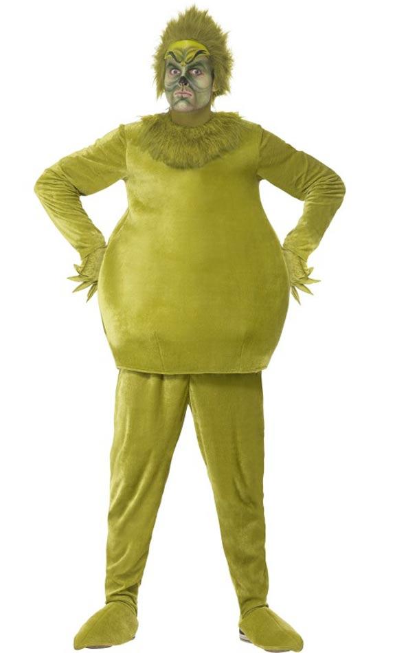 The Grinch Costume for Adults by Smiffys 31843 available here at Karnival Costumes online party shop