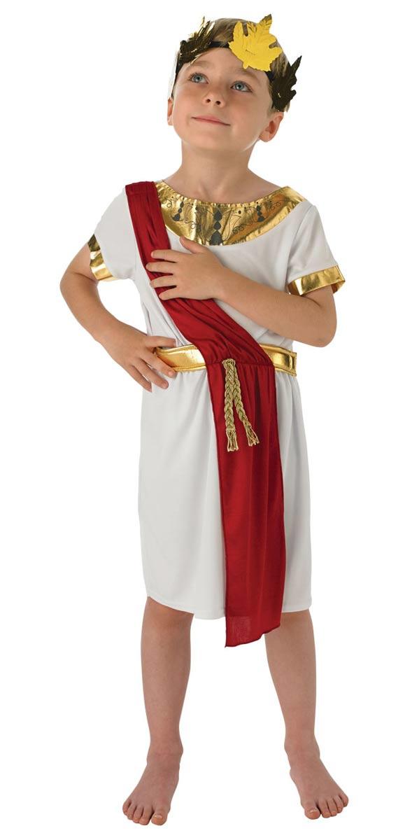Boy's Roman Emperor Fancy Dress Costume by Rubies 888312 and available from Karnival Costumes online party shop