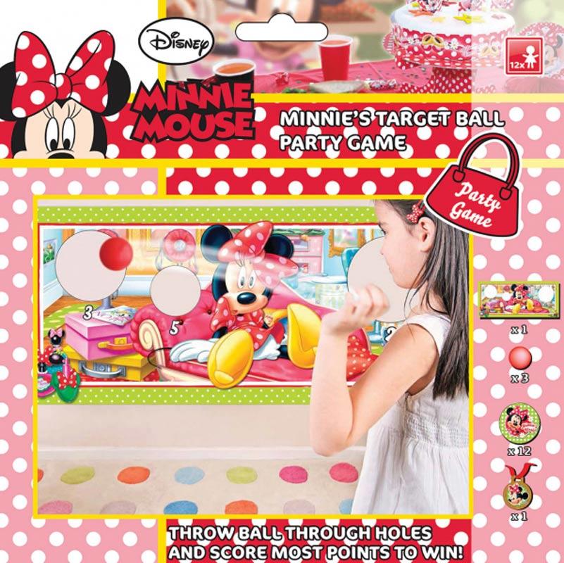Disney Minnie Mouse Target Ball Party Game by Amscan 996860 available here at Karnival Costumes online party shop