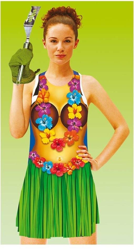 Hawaiian Apron by Guirca 7024 available here at Karnival Costumes online party shop