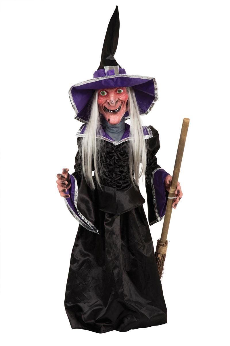 28" Witch Light Up and Sound by Bristol Novelties HI343 available here at Karnival Costumes online party shop