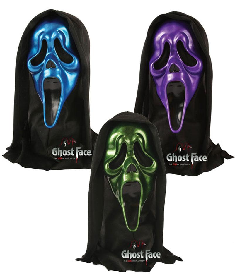 Ghostface Metallic Mask Ghost Face®  Mask by Fun World 8501GF available from a selection of Scream masks here at Karnival Costumes online party shop