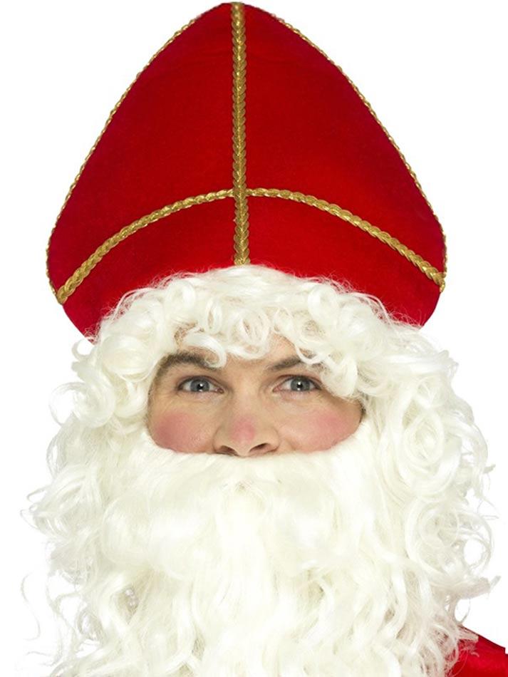 Bishop's Mitre Hat or St Nicholas Hat by Smiffy 43117 available here at Karnival Costumes online Christmas party shop
