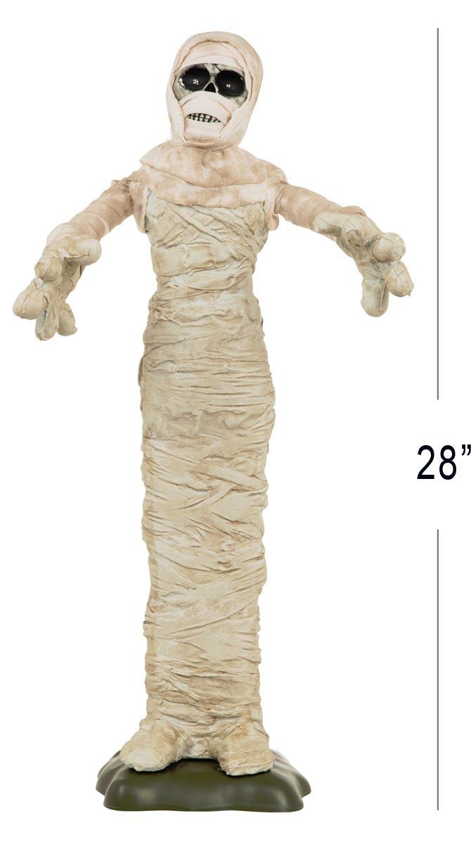 28" Mummy Light Up and Sound by Bristol Novelties Hi344 available here at Karnival Costumes online Halloween party shop