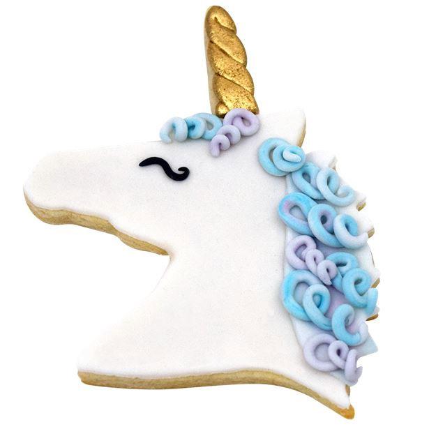 Make wonderful Unicorn party treats with this super Unicorn Head Cookie Cutter by Anniversary House K0827P available here at Karnival Costumes online party shop