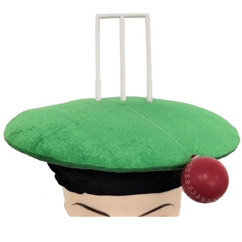 Cricket Hat with Wicket and Cricket Ball by Creative Collection H7817 available here at Karnival Costumes online party shop