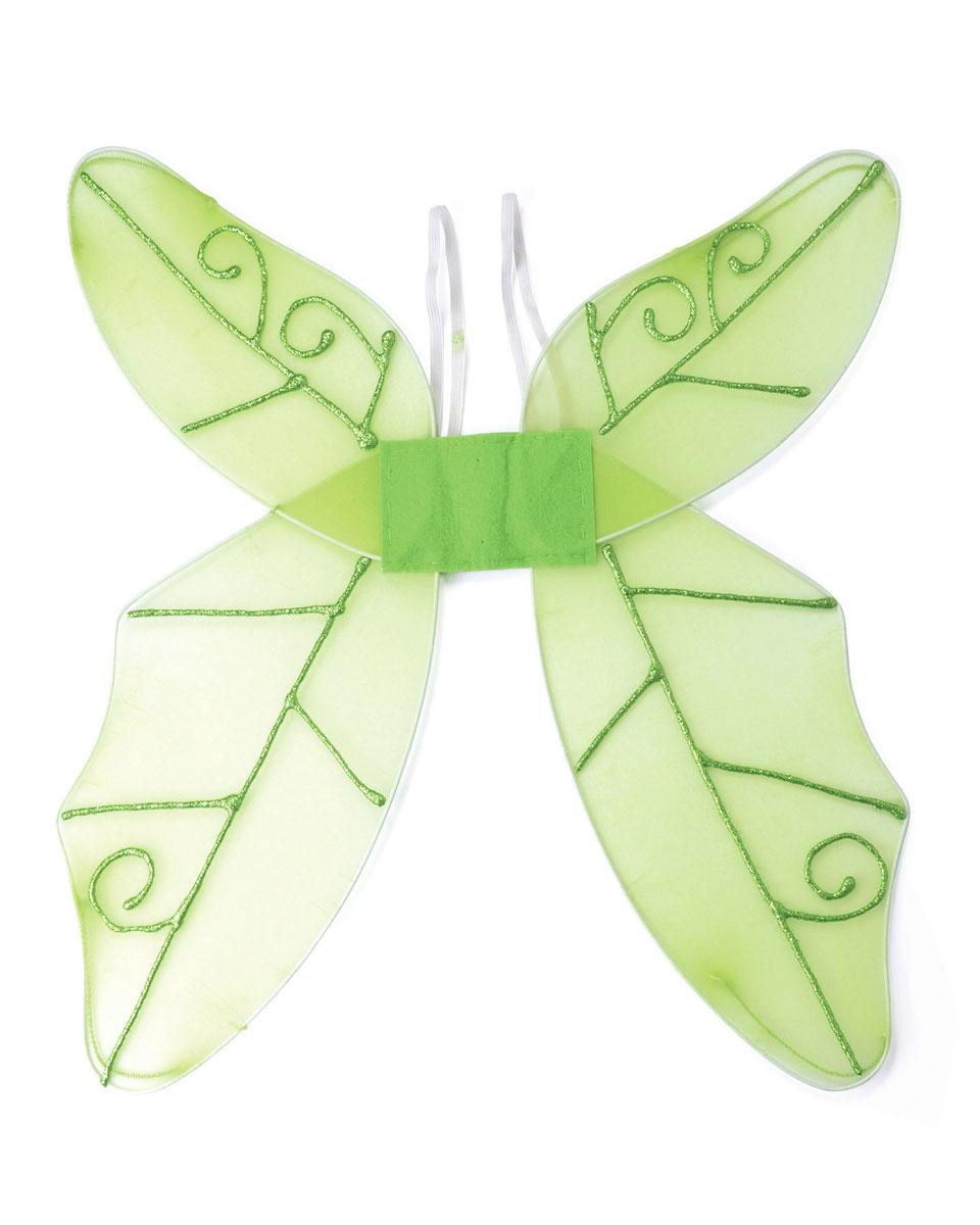 Butterfly Wings in Green 44cm ideal for children by Bristol Novelties BA353 available here at Karnival Costumes online party shop