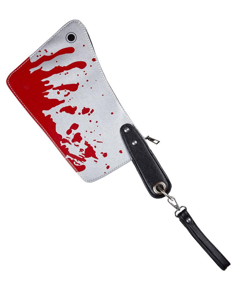 Bag Boutique Bloody Cleaver Purse by Widmann 07796 available here at Karnival Costumes online party shop