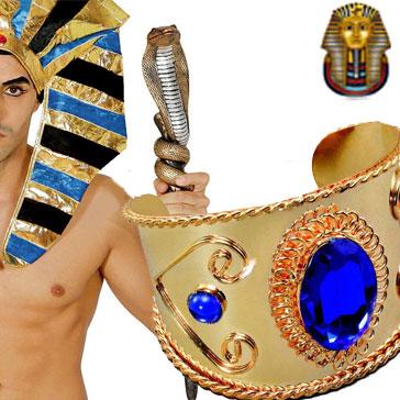 Ancient Egyptian historical fancy dress costume accessories for children available here at Karnival Costumes online party shop