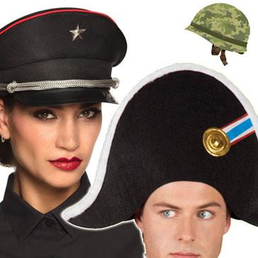 Other military character costumes hats available here at Karnival Costumes online party shop