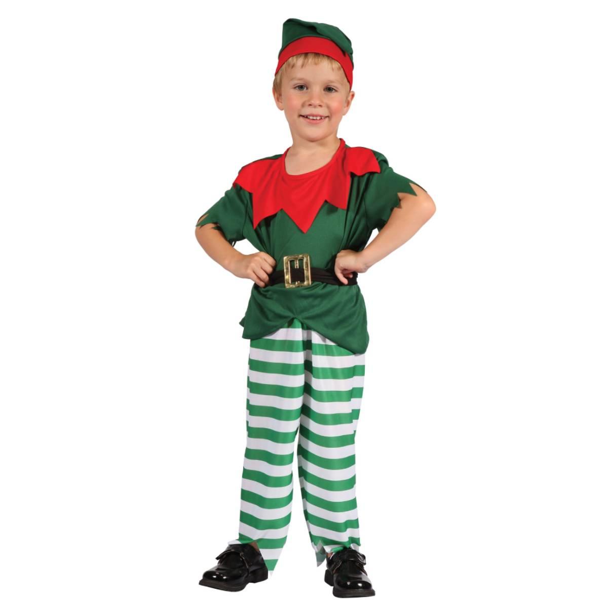 Toddler Christmas Santa Helper fancy dress costume by Bristol Novelties CC072 available here at Karnival Costumes online Christmas party shop