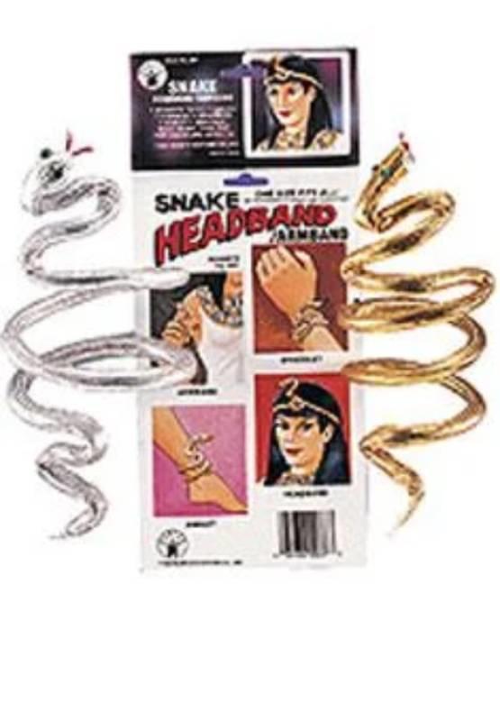 Snake Armband/Bracelet by Rubies 00687 available here at Karnival Costumes online party shop