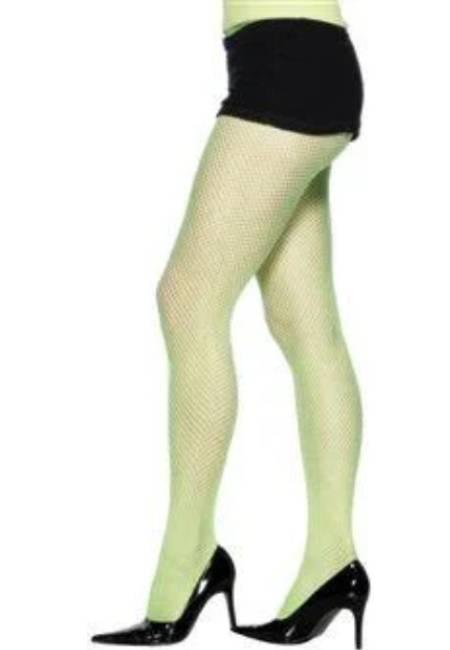 Green Fishnet Tights by Rubies 909GRN available here at Karnival Costumes online party shop