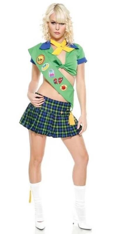Happy Camper Costume by Forplay 58540 Scouts Clubwear available here at Karnival Costumes online party shop