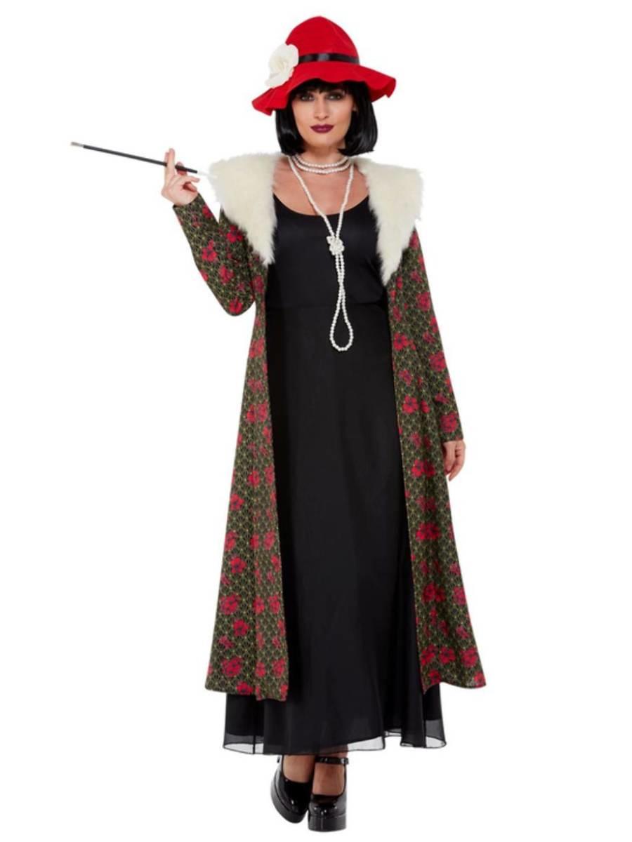 Peaky Blinders Polly Shelby costume by Smiffys 70033 available here at Karnival Costumes online party shop