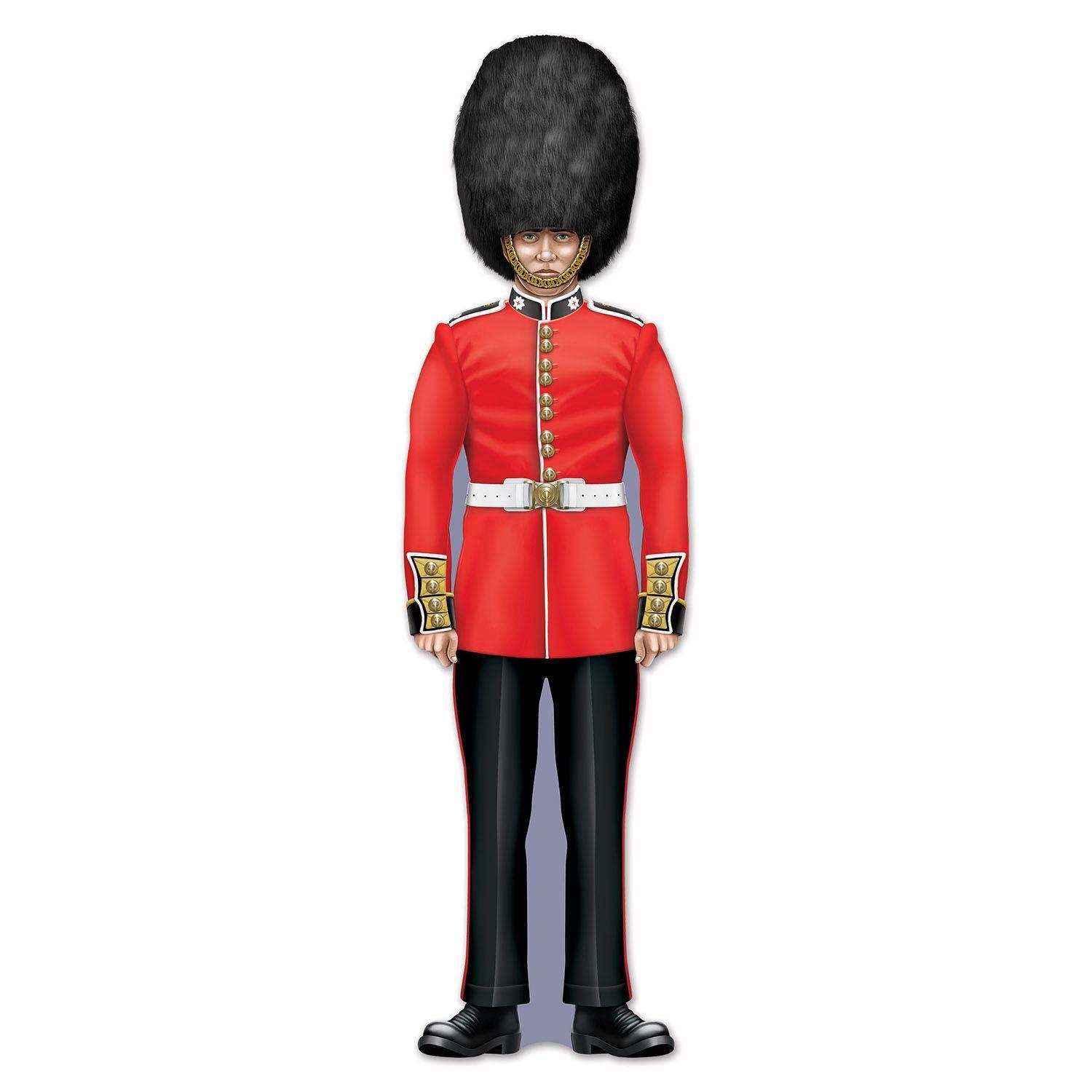 Royal Guard Cutout Decorations 36" tall by Beistle 54627 and available here at Karnival Costumes online party shop