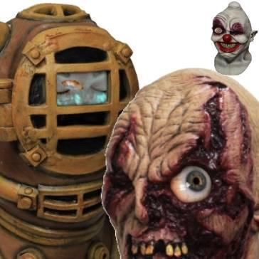 Digital Dudz Horror masks by Ghoulish Productions available here at Karnival Costumes online party shop