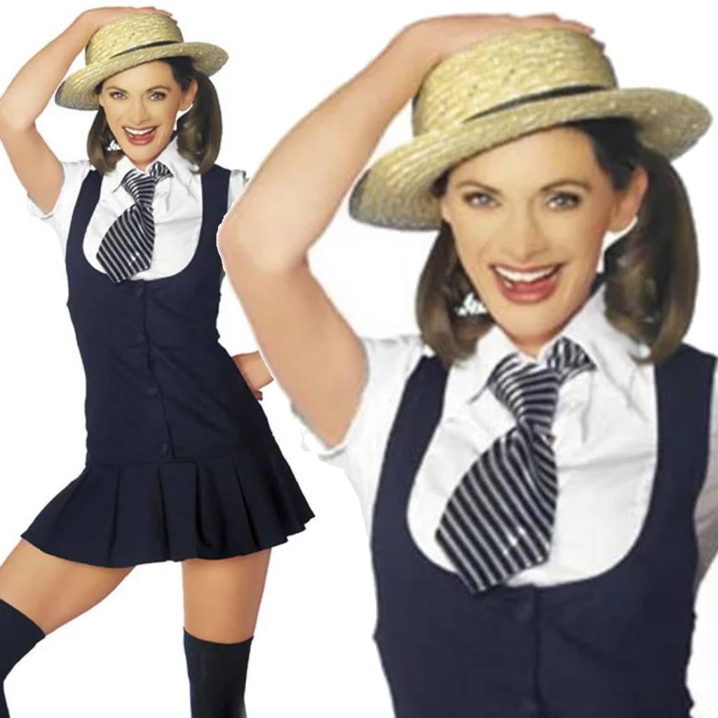 Adult Schoolgirl Costume by Classified GW2345 available here at Karnival Costumes online party shop