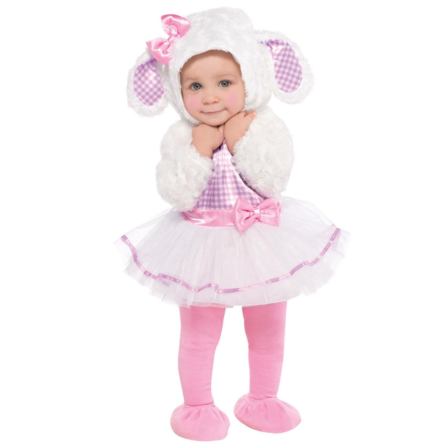 Springtime Little Lamb Fancy Dress Costume for Babies by Amscan 9904884 available here at  Karnival Costumes online party shop