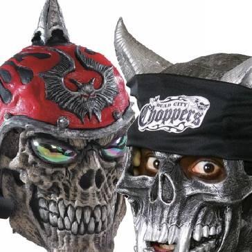 Dead City Choppers fancy dress costume masks for children and teenagers available here at Karnival Costumes online party shop
