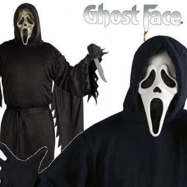 Ghost Face and Scream Slasher Movie costumes for men and women. Great selection of licensed Ghostface dress-up available here at Karnival Costumes online party shop