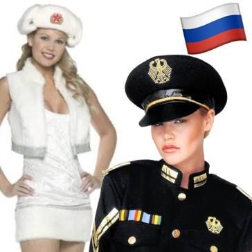 Russian themed costumes for ladies exciting selection of historical, military and sassy dress-up fancy dress available here at Karnival Costumes online party shop
