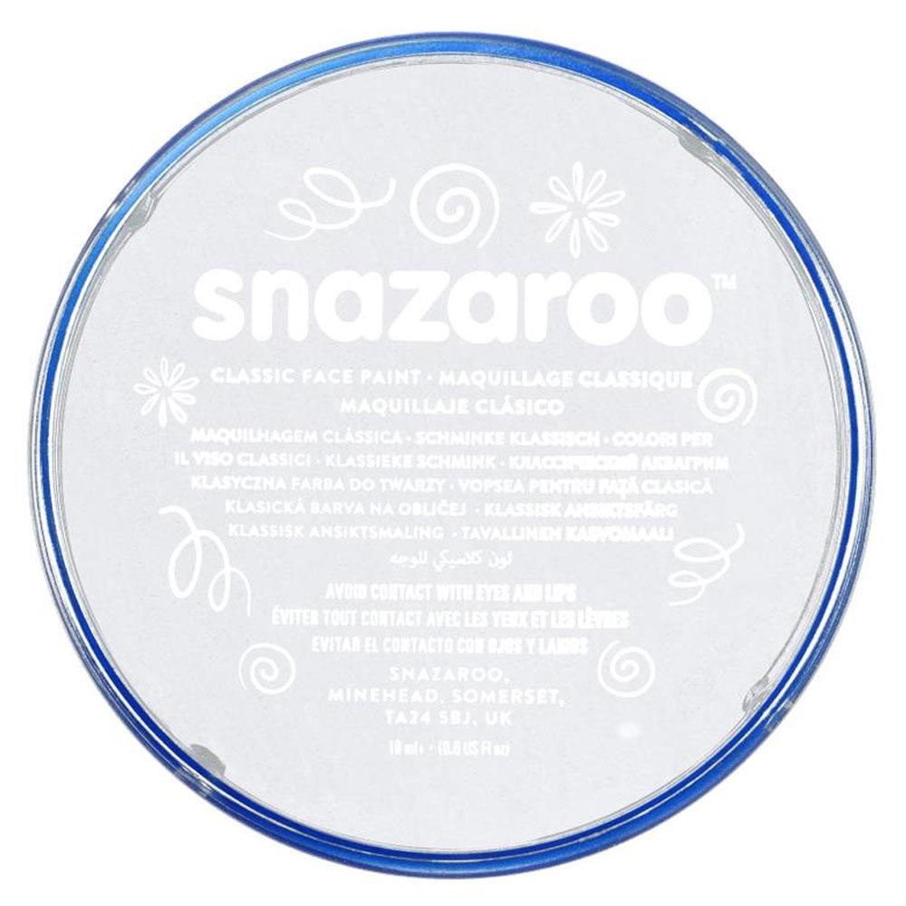 White Snazaroo Face Paint 18ml by Snazaroo 1118000 available here at Karnival Costumes online party shop